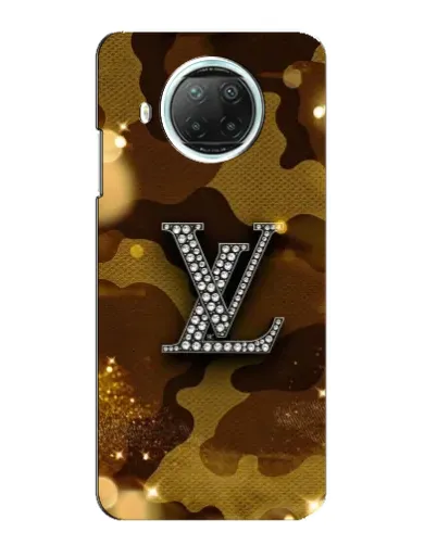 Чехол для Xiaomi Mi 10i с картинкой «Камуфляжный Louis Vuitton»