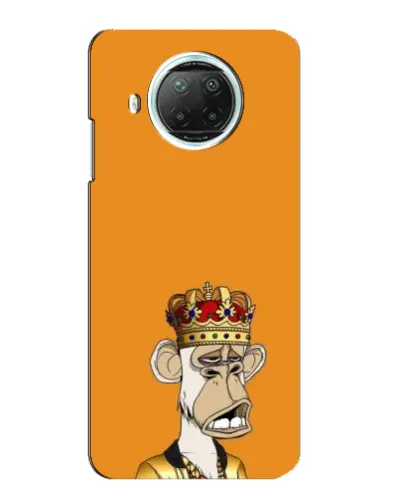 Чехол для Xiaomi Mi 10i с картинкой «Золотая обезьяна Bored Ape»