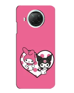 Чехол для Xiaomi Mi 10i с картинкой «Kuromi и My Melody» Чехол для Xiaomi Mi 10i с картинкой «Kuromi и My Melody»