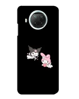 Чехол для Xiaomi Mi 10i с картинкой «My Melody и Kuromi» Чехол для Xiaomi Mi 10i с картинкой «My Melody и Kuromi»