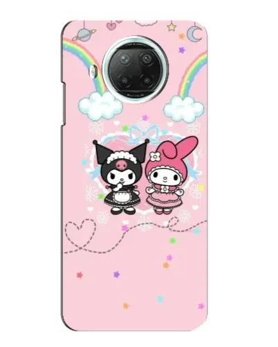 Чехол для Xiaomi Mi 10i с картинкой «My Melody и Kuromi» Чехол для Xiaomi Mi 10i с картинкой «My Melody и Kuromi»