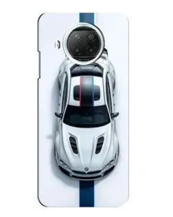 Чохол для Xiaomi Mi 10i з картинкою «Вид зверху — BMW M»