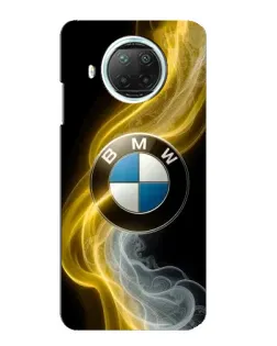 Чехол для Xiaomi Mi 10i с картинкой «Золотистый дым BMW»