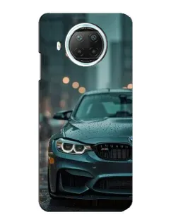 Чехол для Xiaomi Mi 10i с картинкой «BMW в огнях города»