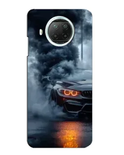 Чехол для Xiaomi Mi 10i с картинкой «BMW M-Power — абстракция»