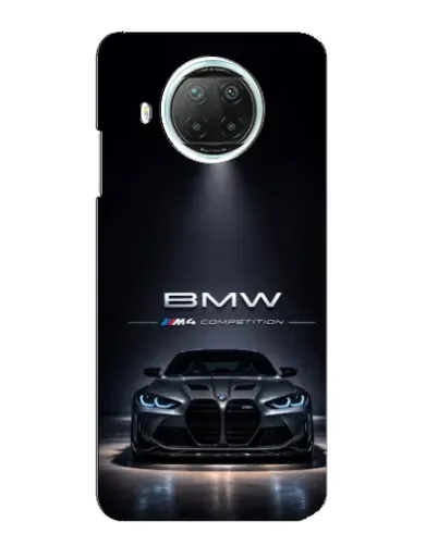 Чехол для Xiaomi Mi 10i с картинкой «BMW сквозь ночной город» Чехол для Xiaomi Mi 10i с картинкой «BMW сквозь ночной город»
