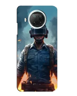 Чехол для Xiaomi Mi 10i с картинкой «PUBG — реалистичный герой» Чехол для Xiaomi Mi 10i с картинкой «PUBG — реалистичный герой»