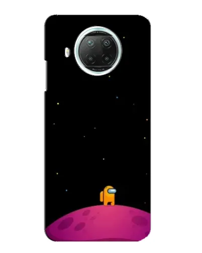 Чехол для Xiaomi Mi 10i с картинкой «Одинокий герой на планете»