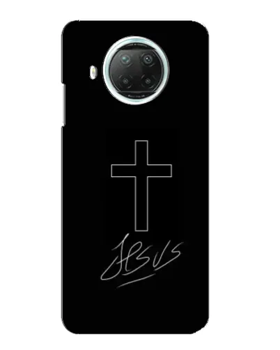 Чехол для Xiaomi Mi 10i с картинкой «Графический крест Jesus» Чехол для Xiaomi Mi 10i с картинкой «Графический крест Jesus»