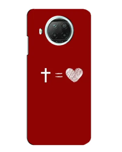Чехол для Xiaomi Mi 10i с картинкой «Уравнение любви» Чехол для Xiaomi Mi 10i с картинкой «Уравнение любви»