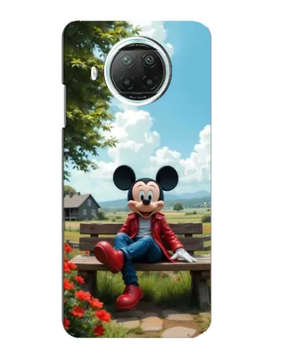 Чехол для Xiaomi Mi 10i с картинкой «Микки на скамейке» Чехол для Xiaomi Mi 10i с картинкой «Микки на скамейке»