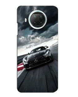 Чехол для Xiaomi Mi 10i с картинкой «Гоночный Mercedes AMG»
