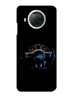 Чохол для Xiaomi Mi 10i з картинкою «Салон Audi — кермо»