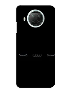 Чохол для Xiaomi Mi 10i з картинкою «Audi — світловий підпис»