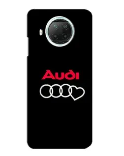 Чохол для Xiaomi Mi 10i з картинкою «Логотип Audi Heart»