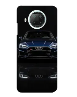 Чехол для Xiaomi Mi 10i с картинкой «Audi — ночное отражение» Чехол для Xiaomi Mi 10i с картинкой «Audi — ночное отражение»