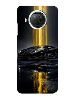 Чохол для Xiaomi Mi 10i з картинкою «Нічний Lamborghini драйв»