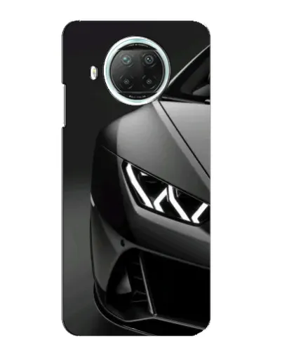 Чехол для Xiaomi Mi 10i с картинкой «Lamborghini фары детализация»