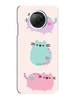 Чехол для Xiaomi Mi 10i с картинкой «Pusheen трио» Чехол для Xiaomi Mi 10i с картинкой «Pusheen трио»