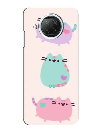 Чехол для Xiaomi Mi 10i с картинкой «Pusheen трио» Чехол для Xiaomi Mi 10i с картинкой «Pusheen трио»