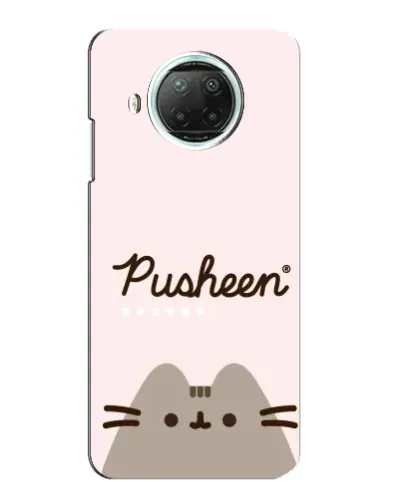 Чехол для Xiaomi Mi 10i с картинкой «Pusheen логотип» Чехол для Xiaomi Mi 10i с картинкой «Pusheen логотип»