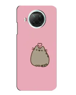 Чехол для Xiaomi Mi 10i с картинкой «Pusheen сердце» Чехол для Xiaomi Mi 10i с картинкой «Pusheen сердце»
