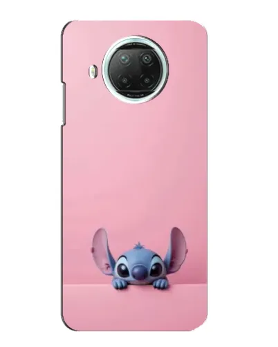 Чехол для Xiaomi Mi 10i с картинкой «Stitch выглядывает»
