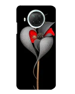 Чехол для Xiaomi Mi 10i с картинкой «Серебряный фантазийный цветок» Чехол для Xiaomi Mi 10i с картинкой «Серебряный фантазийный цветок»