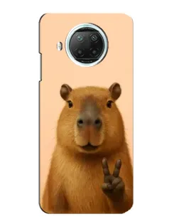 Чехол для Xiaomi Mi 10i с картинкой «Капибара виктория» Чехол для Xiaomi Mi 10i с картинкой «Капибара виктория»