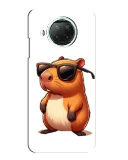 Чехол для Xiaomi Mi 10i с картинкой «Капибара в очках» Чехол для Xiaomi Mi 10i с картинкой «Капибара в очках»