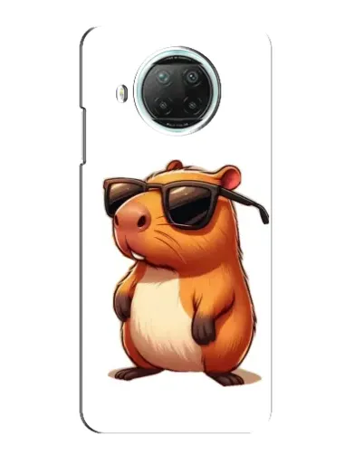 Чехол для Xiaomi Mi 10i с картинкой «Капибара в очках» Чехол для Xiaomi Mi 10i с картинкой «Капибара в очках»