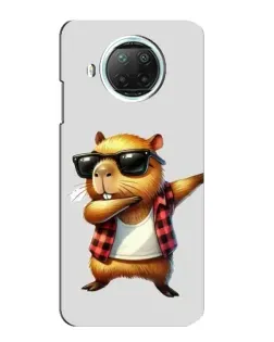 Чехол для Xiaomi Mi 10i с картинкой «Капибара рэпер даб» Чехол для Xiaomi Mi 10i с картинкой «Капибара рэпер даб»