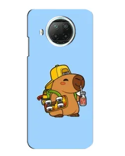 Чехол для Xiaomi Mi 10i с картинкой «Капибара на скейте» Чехол для Xiaomi Mi 10i с картинкой «Капибара на скейте»