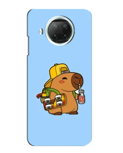 Чехол для Xiaomi Mi 10i с картинкой «Капибара на скейте» Чехол для Xiaomi Mi 10i с картинкой «Капибара на скейте»