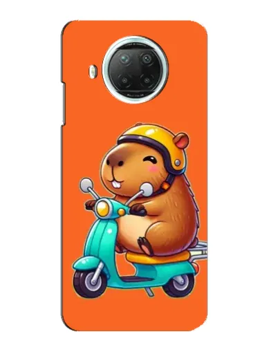 Чехол для Xiaomi Mi 10i с картинкой «Капибара на скутере» Чехол для Xiaomi Mi 10i с картинкой «Капибара на скутере»