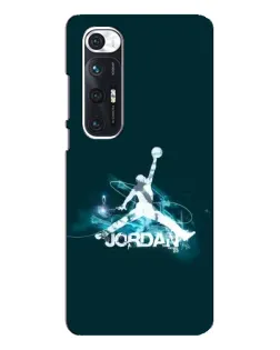 Чехол для Xiaomi Mi 10s с картинкой «Jordan Blue Fire» Чехол для Xiaomi Mi 10s с картинкой «Jordan Blue Fire»