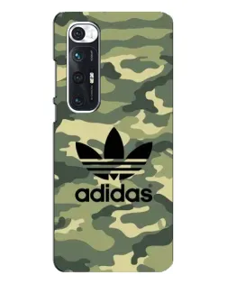 Чехол для Xiaomi Mi 10s с картинкой «Милитари стиль Adidas» Чехол для Xiaomi Mi 10s с картинкой «Милитари стиль Adidas»