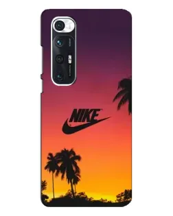 Чехол для Xiaomi Mi 10s с картинкой «Nike на закате солнца» Чехол для Xiaomi Mi 10s с картинкой «Nike на закате солнца»
