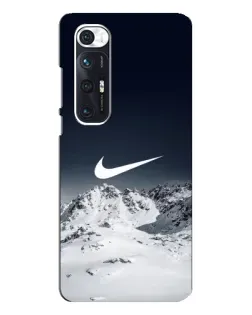 Чехол для Xiaomi Mi 10s с картинкой «Nike — зимние горы» Чехол для Xiaomi Mi 10s с картинкой «Nike — зимние горы»
