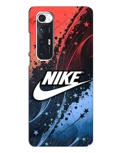Чехол для Xiaomi Mi 10s с картинкой «Градиентный принт Найк» Чехол для Xiaomi Mi 10s с картинкой «Градиентный принт Найк»