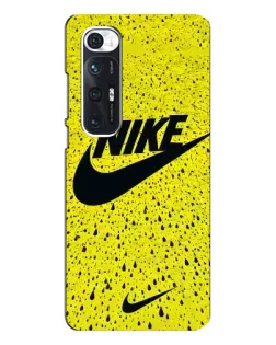 Чехол для Xiaomi Mi 10s с картинкой «Желтый текстурный Nike» Чехол для Xiaomi Mi 10s с картинкой «Желтый текстурный Nike»