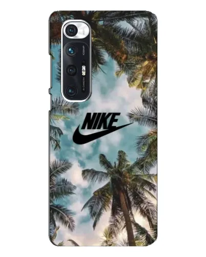 Чехол для Xiaomi Mi 10s с картинкой «Тропический принт Nike» Чехол для Xiaomi Mi 10s с картинкой «Тропический принт Nike»