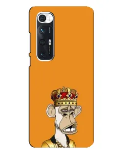 Чохол для Xiaomi Mi 10s з картинкою «Золота мавпа Bored Ape»