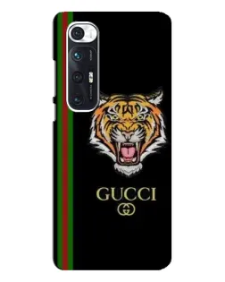 Чехол для Xiaomi Mi 10s с картинкой «Тигр Gucci»