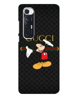 Чехол для Xiaomi Mi 10s с картинкой «Микки Маус Gucci»