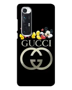 Чехол для Xiaomi Mi 10s с картинкой «Gucci — герои Disney»