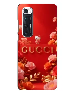 Чехол для Xiaomi Mi 10s с картинкой «Gucci — золотой сад»