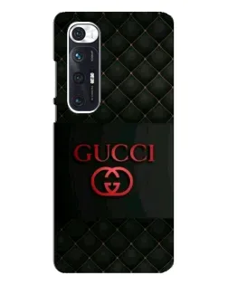 Чехол для Xiaomi Mi 10s с картинкой «Gucci — стеганый черный»
