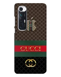 Чехол для Xiaomi Mi 10s с картинкой «Gucci — брендированный десерт»