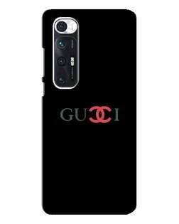 Чехол для Xiaomi Mi 10s с картинкой «Gucci — красный градиент»